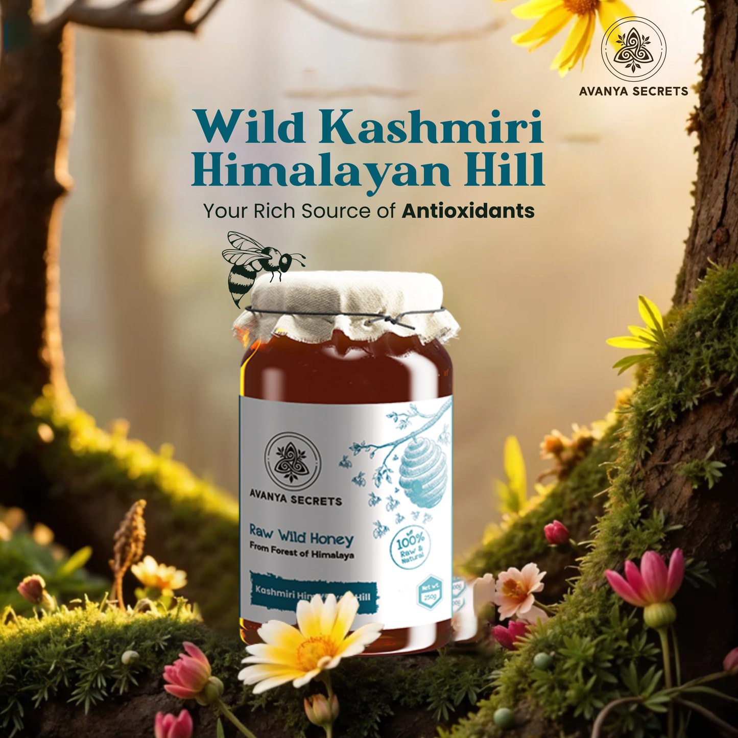 Kashmiri Himalayan Hill Honey